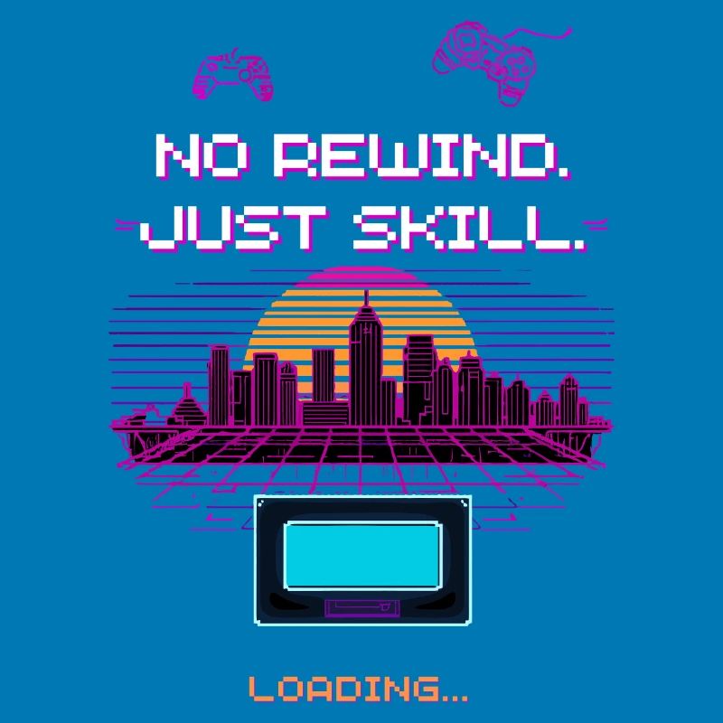 Design de jeu Retro Synthwave Pixel Vaporwave