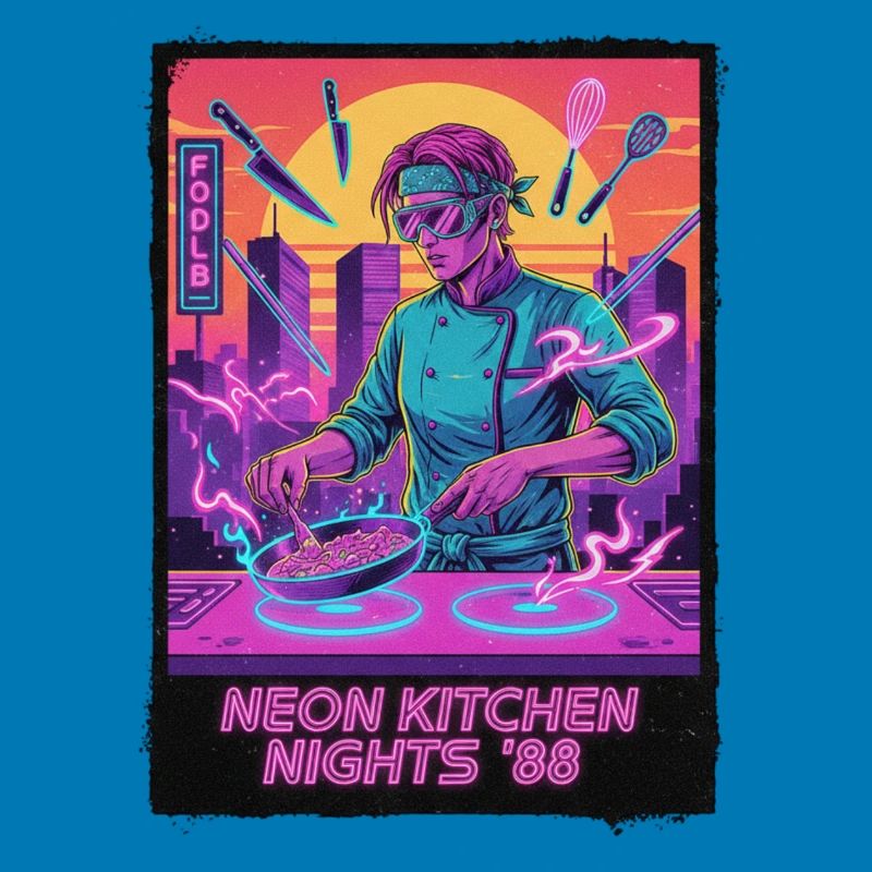 Retro Wave Kitchen