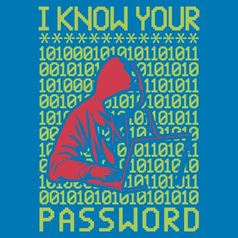 Hacker hackt Programmierer Linux Passwort Hacker