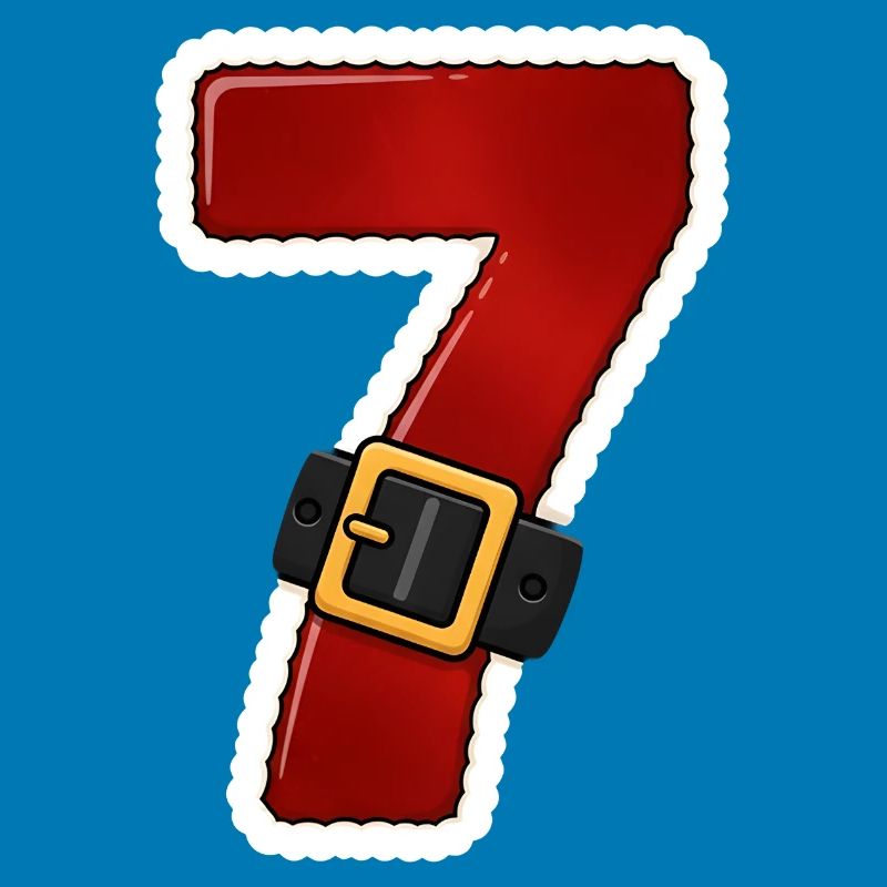 Red Seven with Belt