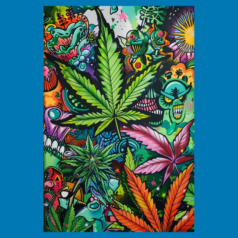 Psychedelic Leaf World