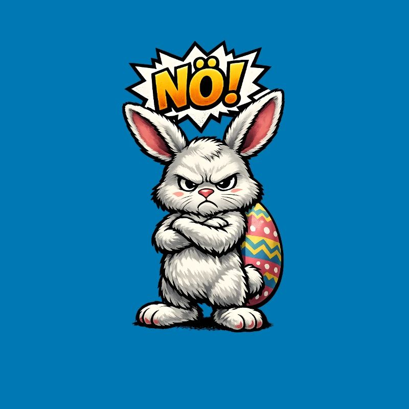 Nope Easter Bunny Easter