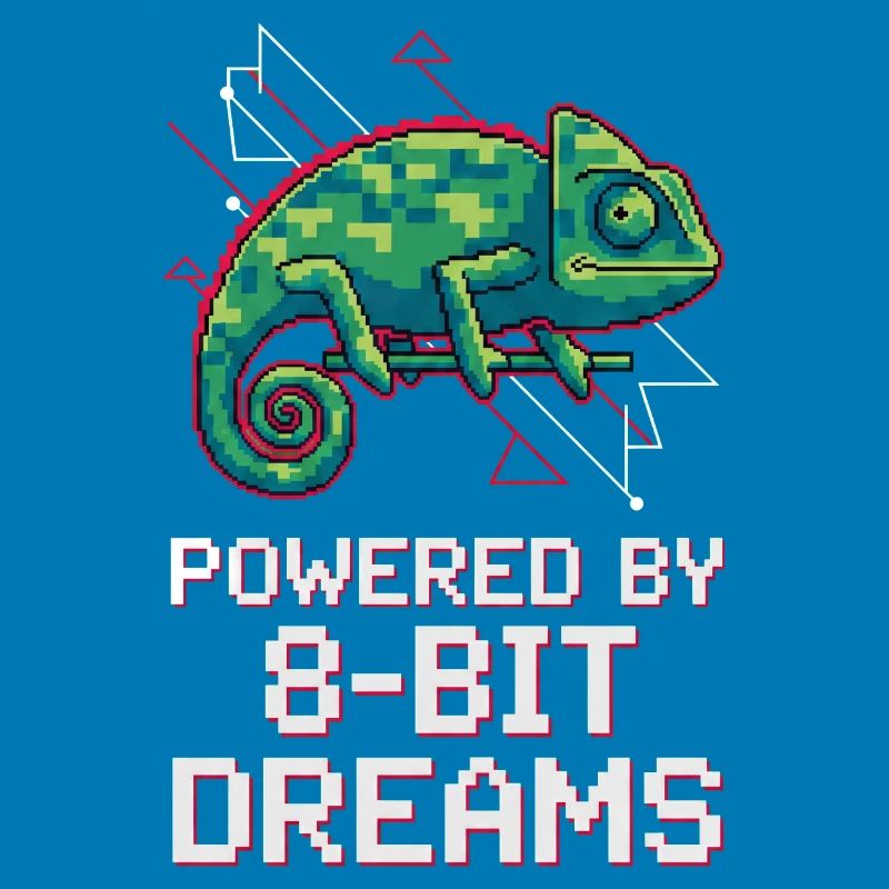 Powered 8-Bit Dreams – Pixel Chameleon