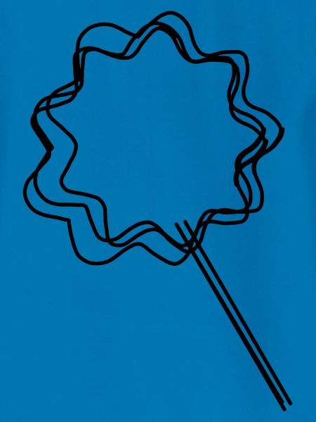 Zuckerwatte handgezeichnet