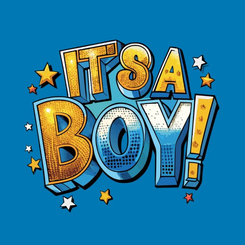 It's a boy comic