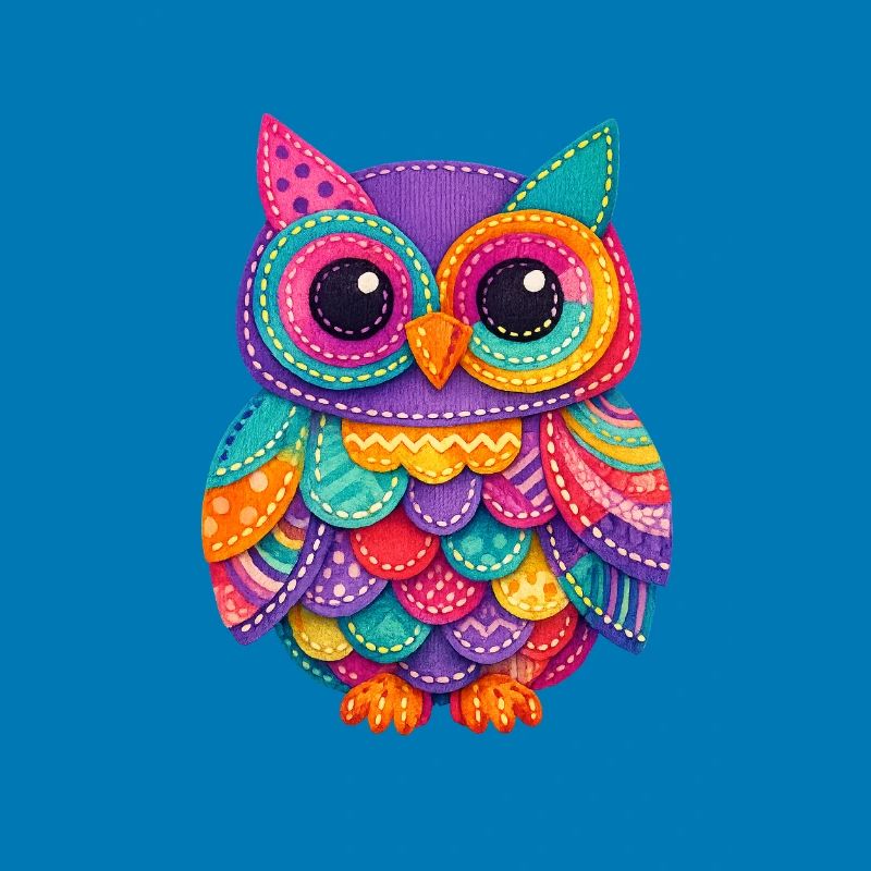Patchwork Owl Magic
