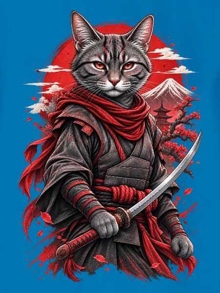 Samurai Katze