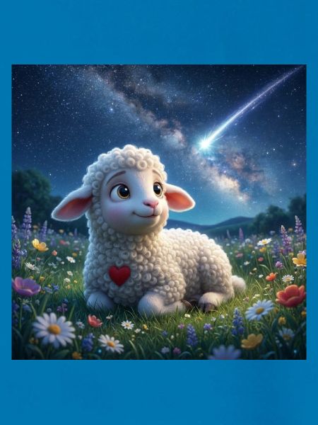Lammy_watching_falling_star