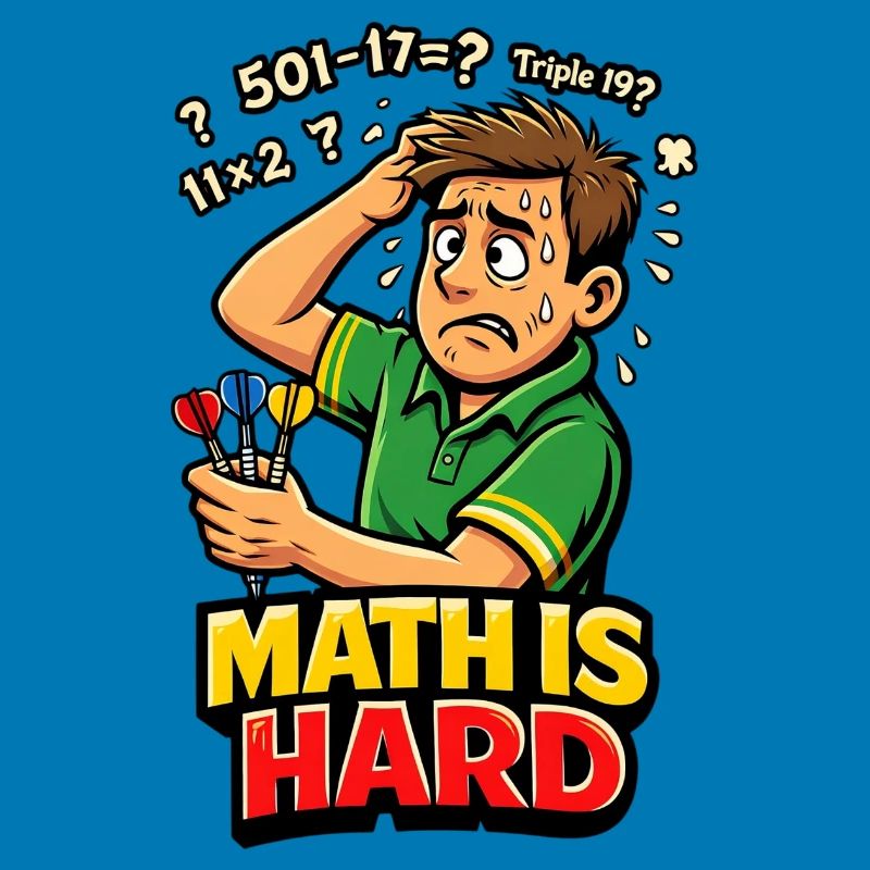 Les maths, c’est des fléchettes difficiles