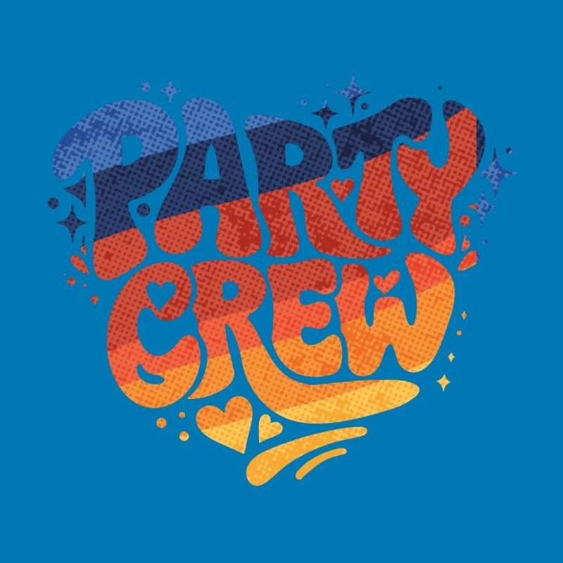 Party Crew Heart Gradient