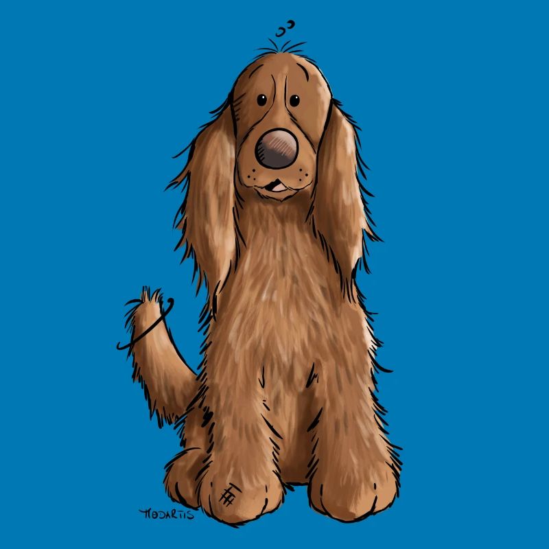 Cocker Spaniel mach Sitz