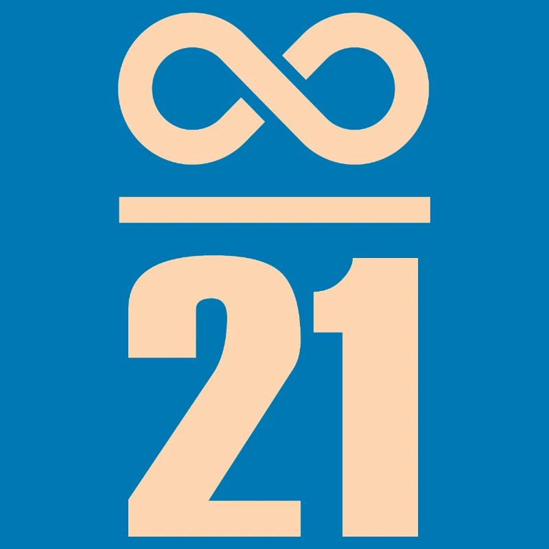 Infinite by 21 million Bitcoin Infinity