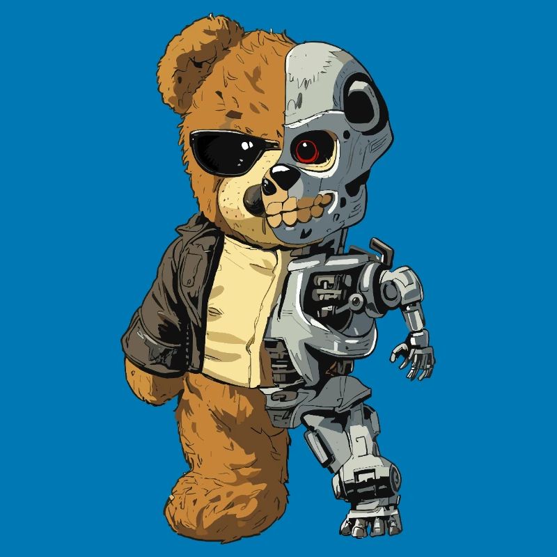 Bear Robot Cyborg