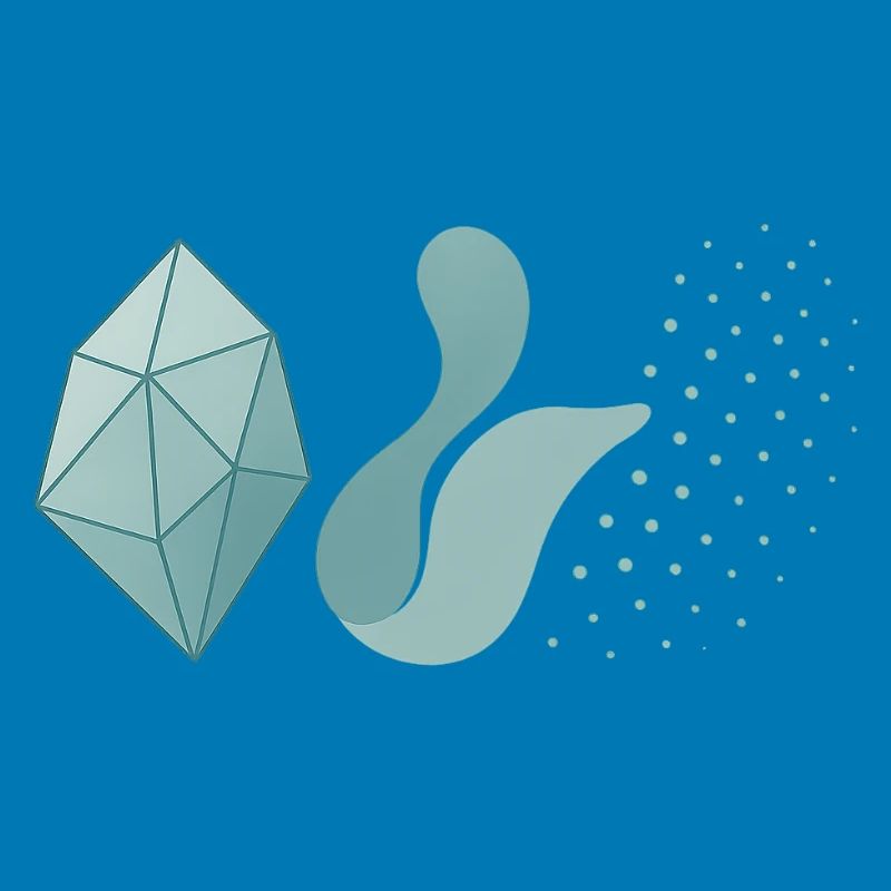 Solid, Liquid, Gaseous - Physics Design 3 Phases