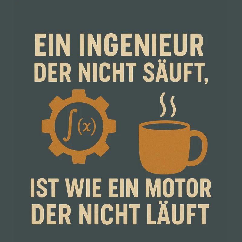Engineer Humor Coffee Engine