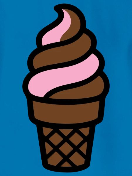 Softeis Eiswaffel Logo