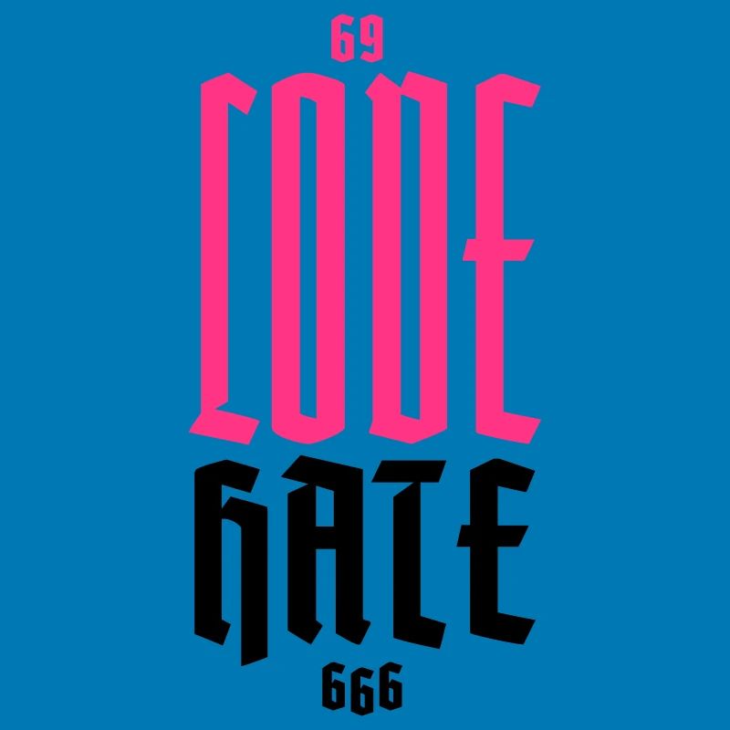 Gothic Neon CODE Vertikal