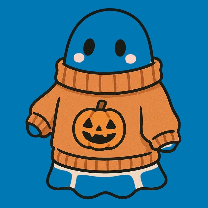 Pull citrouille Ghost