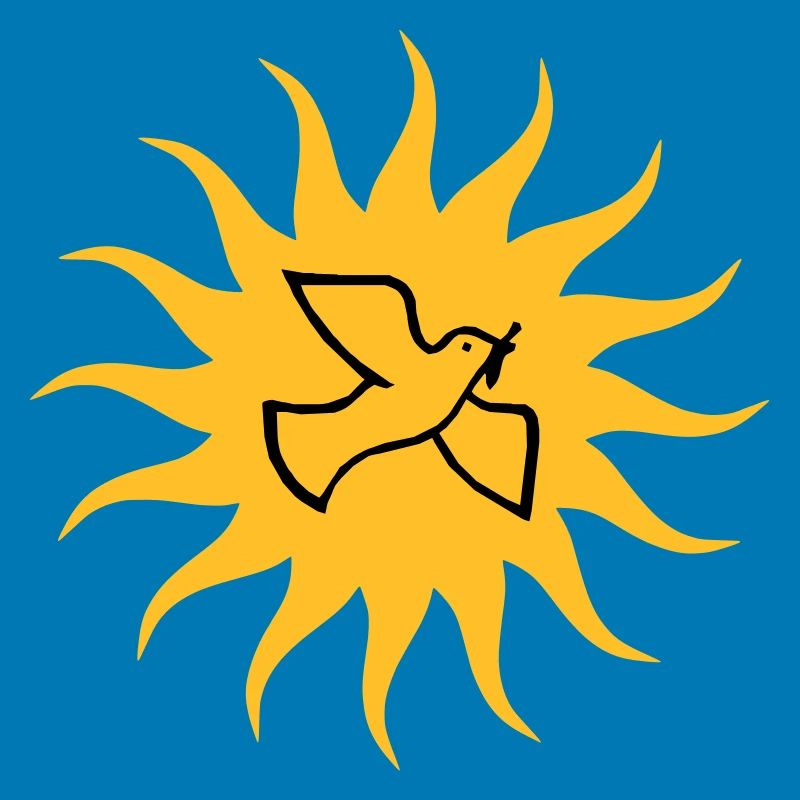 Friedenstaube Sonne