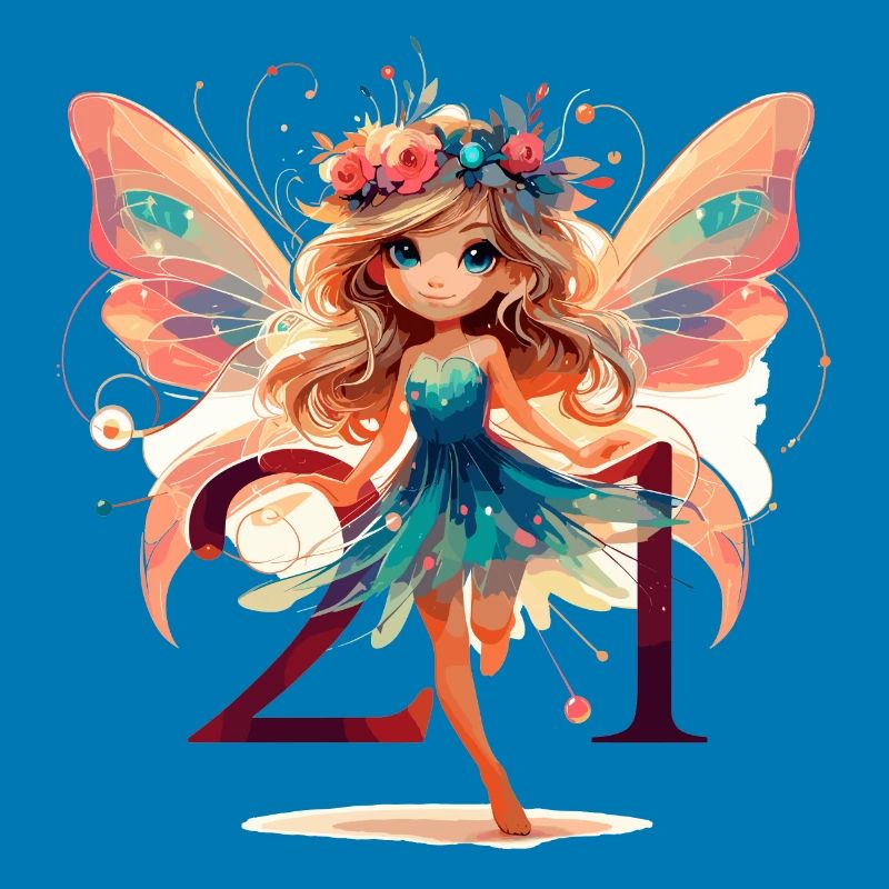 21 ans de conception de fée elfe