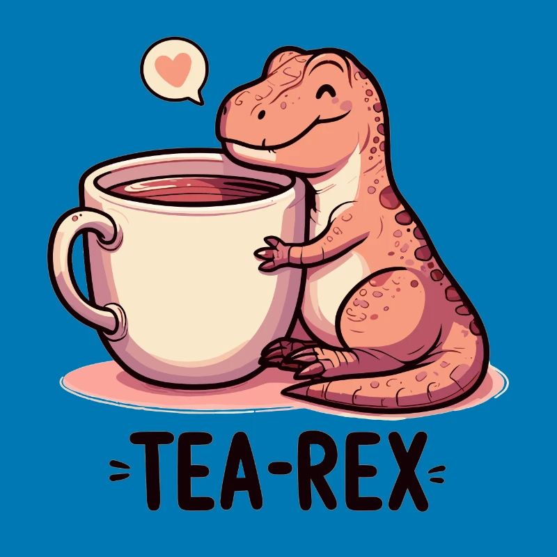 Tea Rex Tea Rex Tea Drinker Gift