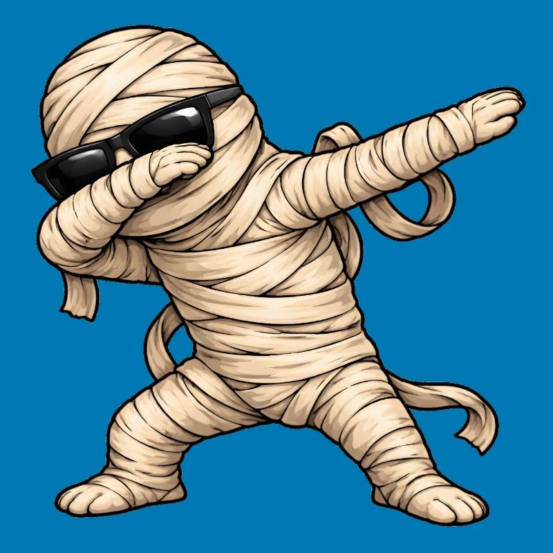 Dabbing Mummy