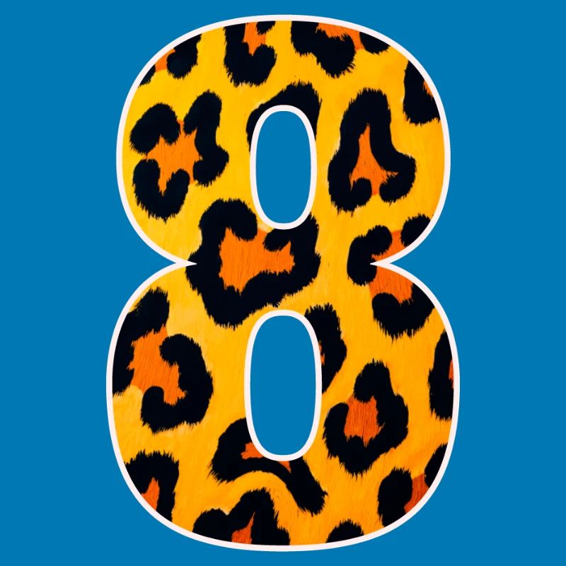 Leopard 8 Print