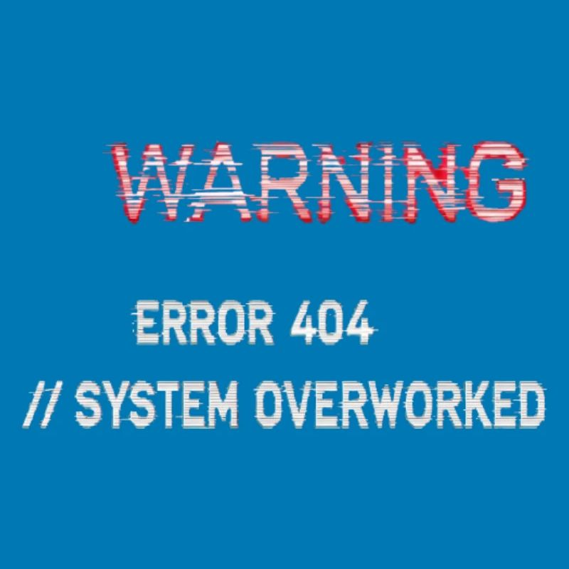 Avertissement de bug - Erreur 404 surchargée du système
