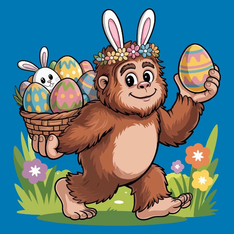 Happy Easter Sweet Easter Bunny Egg Hunt Easter Eggs