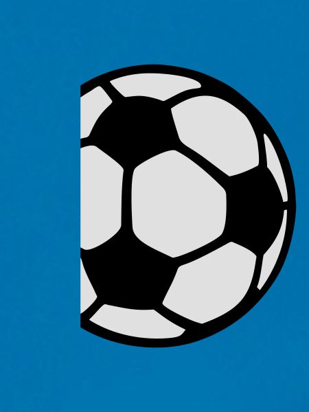 Fußball (zweifarbig)