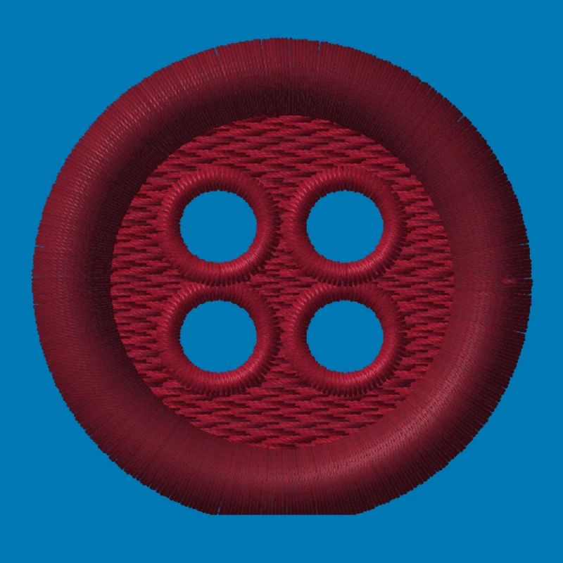 Embroidered button