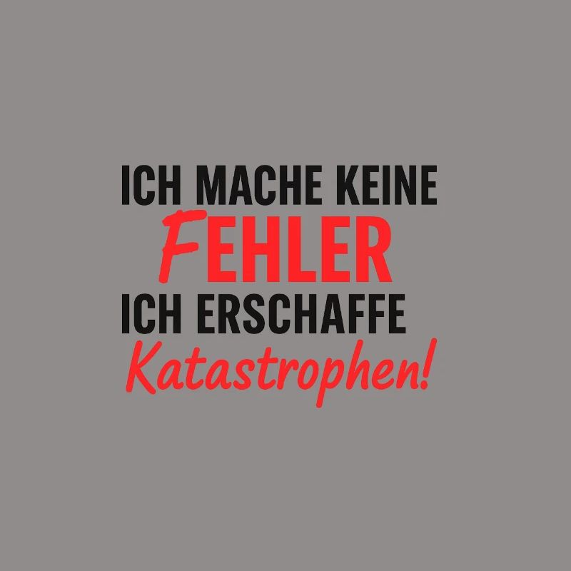 Ich erschaffe Katastrophen Fehlerfrei