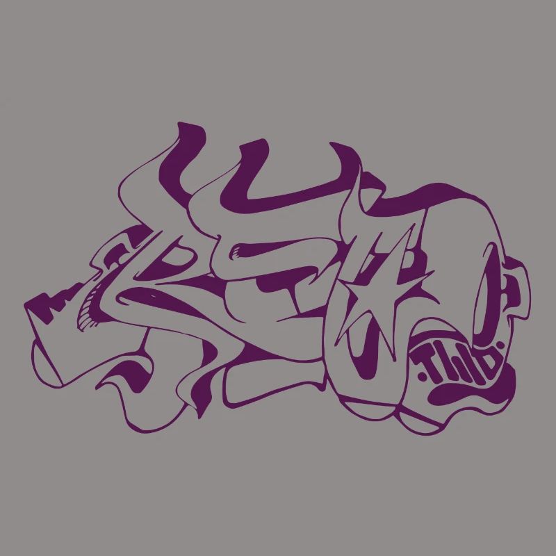 Abstraktes Graffiti-Design