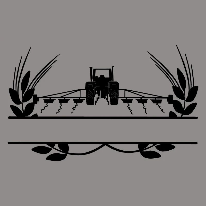 Ackerbau Traktor Getreideanbau