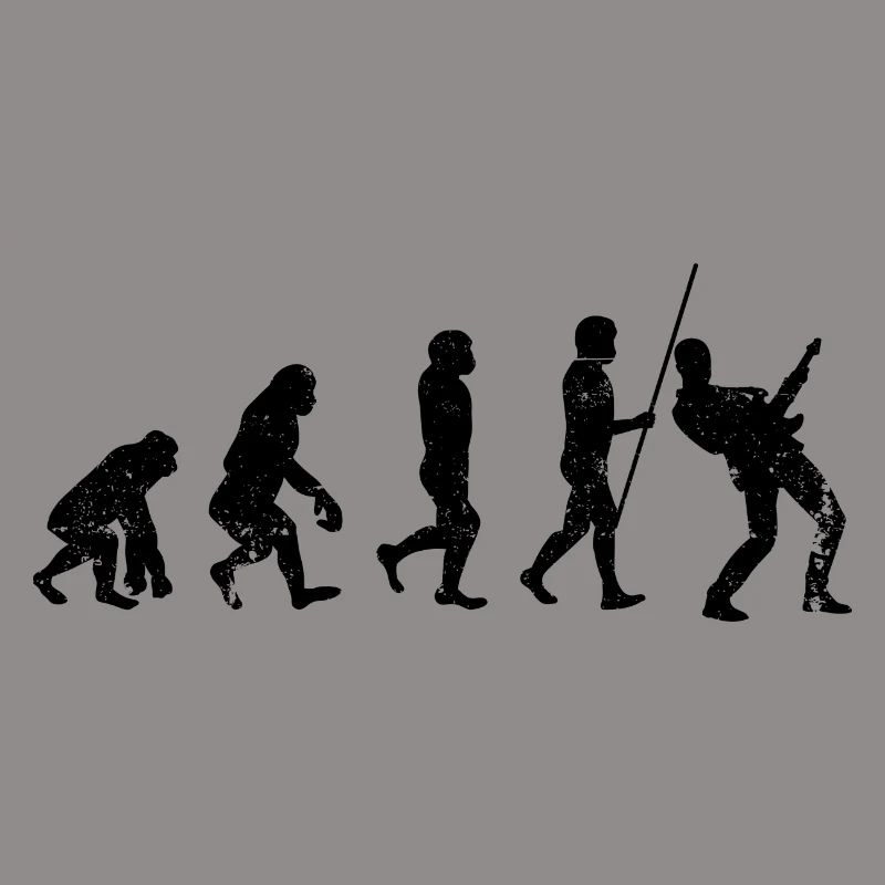 Guitariste Evolution