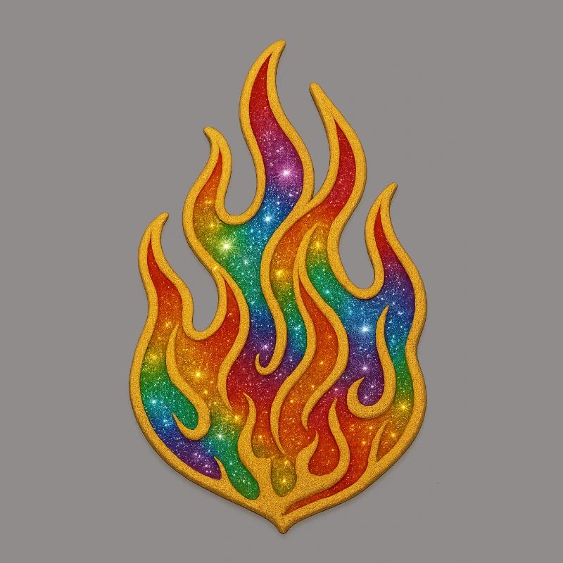 Rainbow Fire Patch