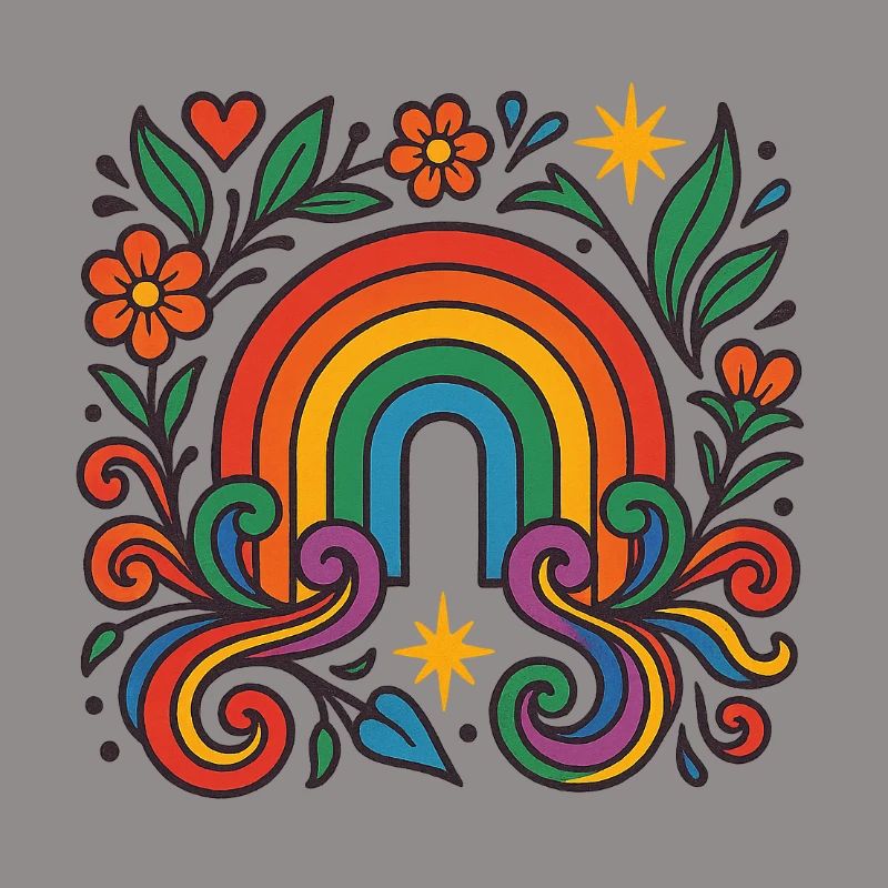 Rainbow Bloom - Liebe blüht bunt