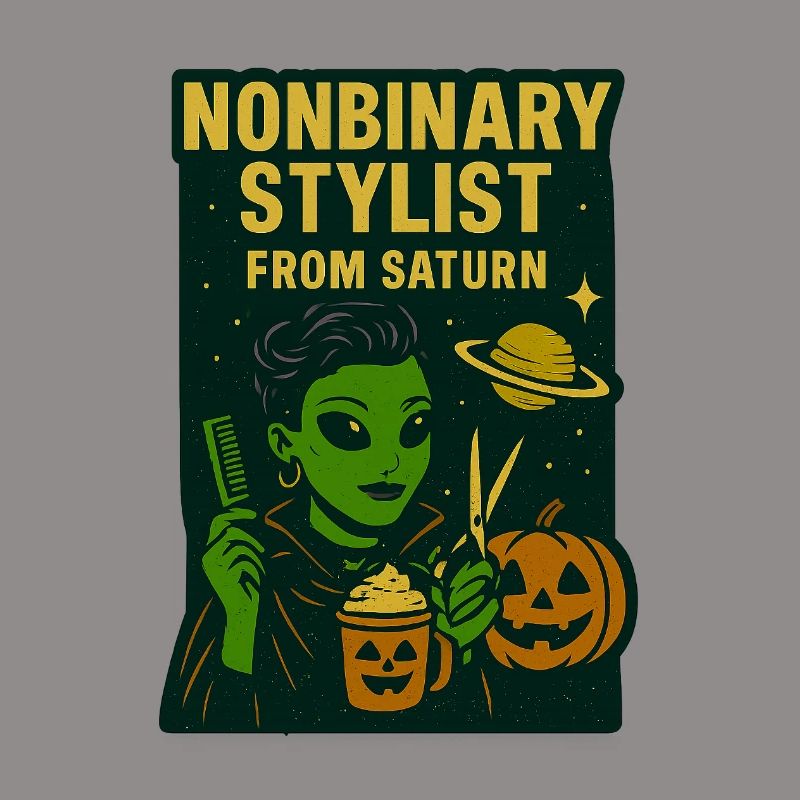 Nonbinary Stylist from Saturn Halloween