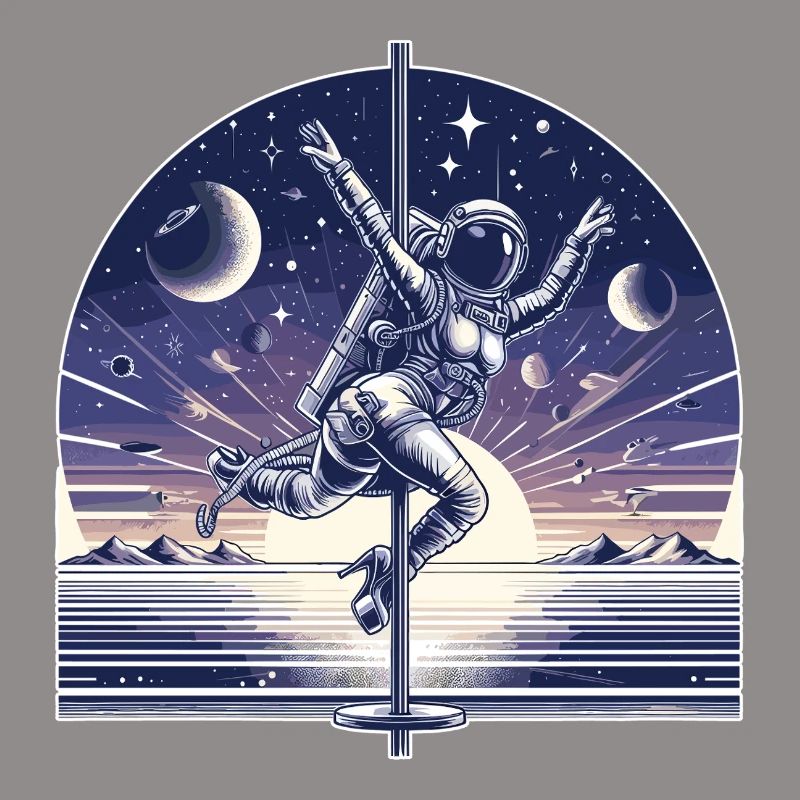 Pole dance astronaute Pole Dance cadeau