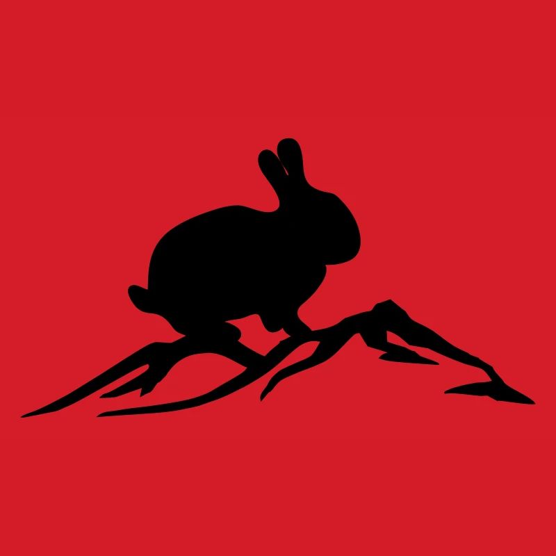 Bunny on mountain