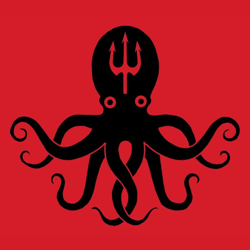 Black octopus