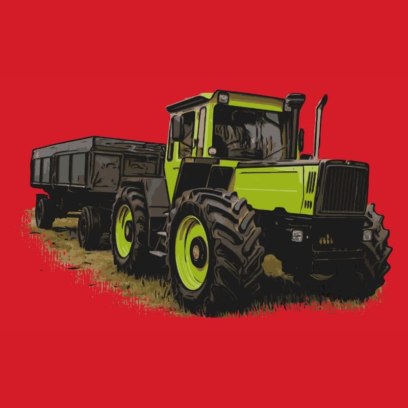 MB trac 1600 turbo avec remorque