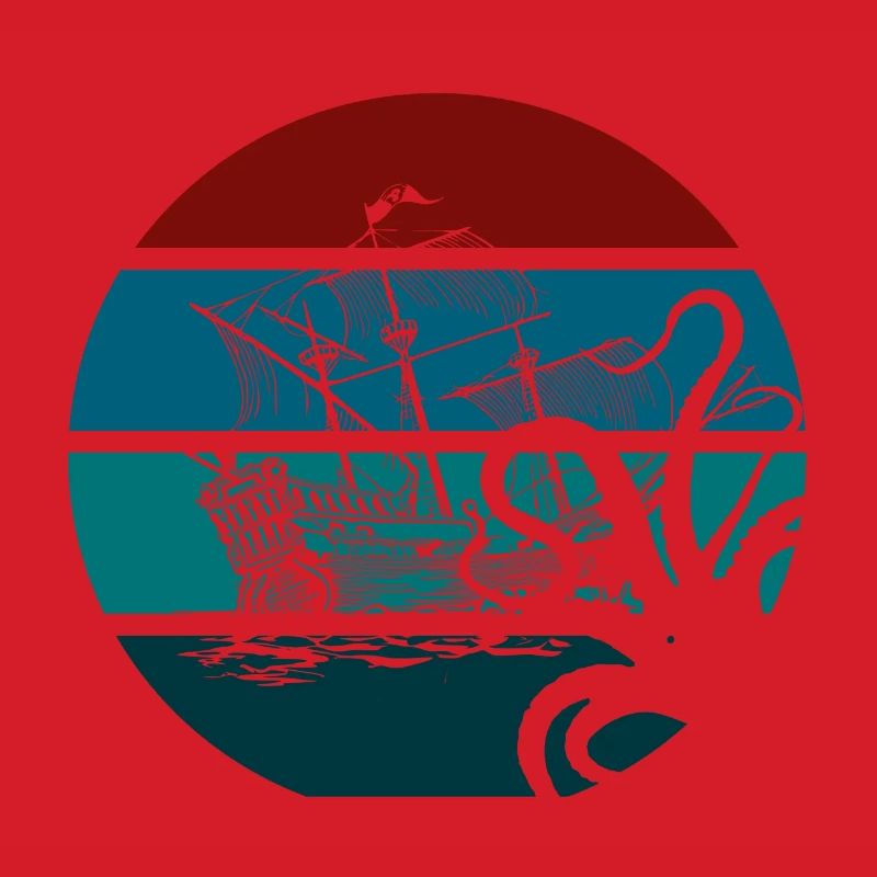 Nautischer Friedenssymbol Ventilator Grafik