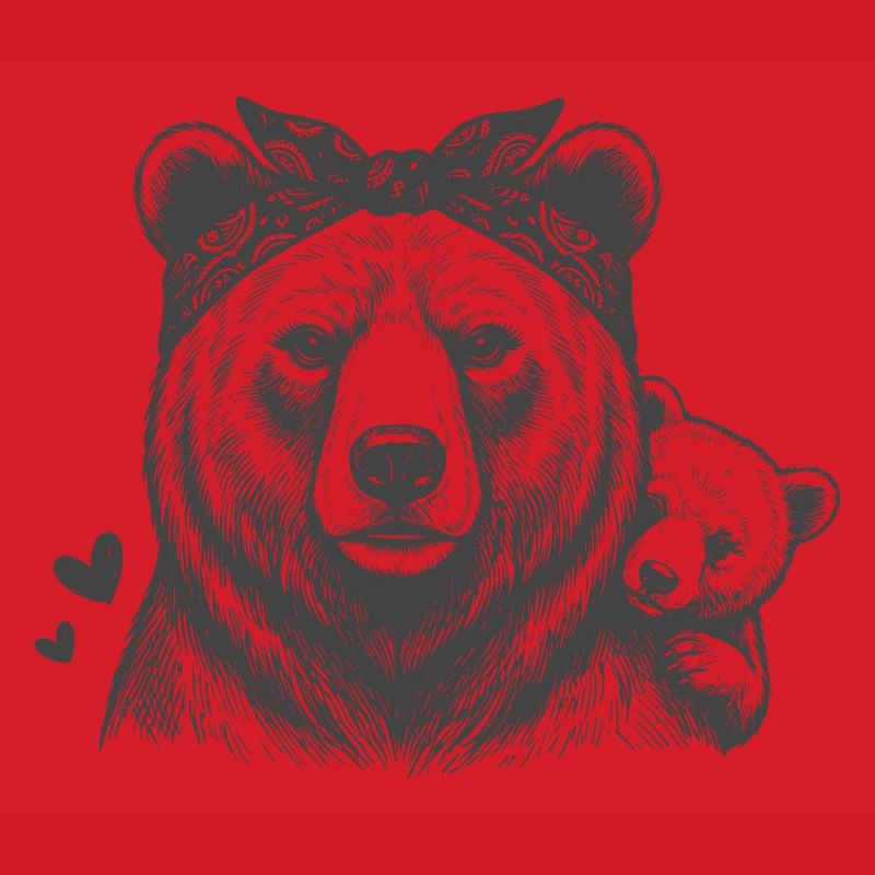 Mama Bear with Child