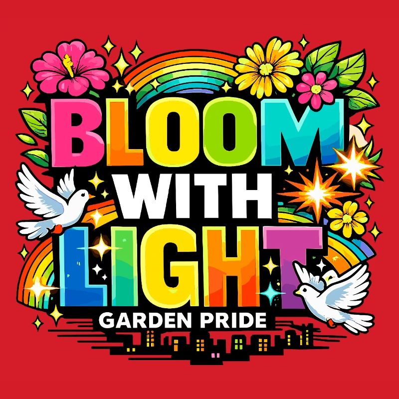 Bloom With Light Garden Pride Blumen Statement