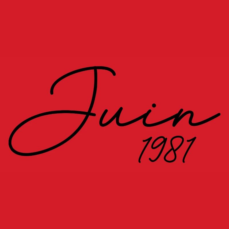 Geburtstag 1981 Juni 1981 Geschenk Juni 1981