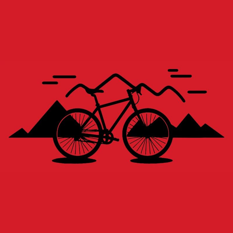 Mountain Biking Sketch