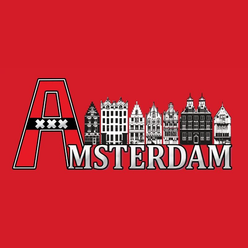 Amsterdam with a large A