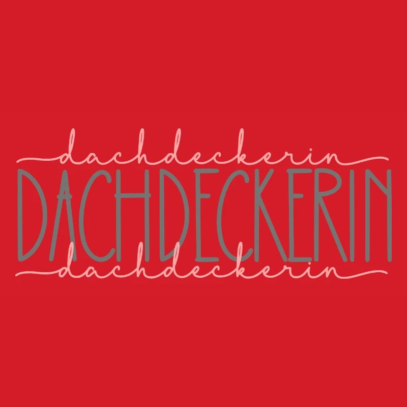 Dachdeckerin Geschenk Handwerkerin Beruf