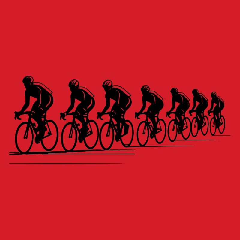 Cyclist Drawing
